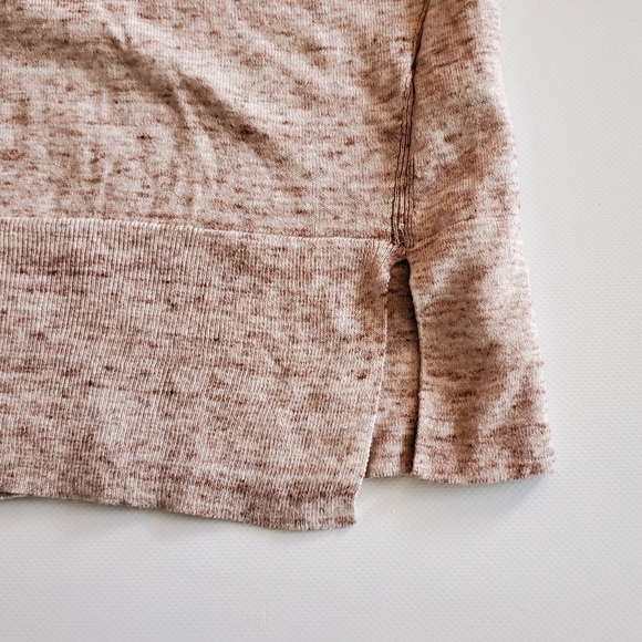 1151 * Gap Lightweight Pullover Heather Tan Hoodie Size M - Picture 5 of 8